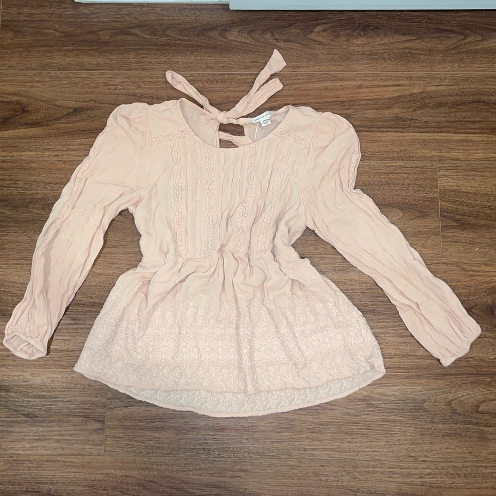 American Eagle Blush Pink Shirt